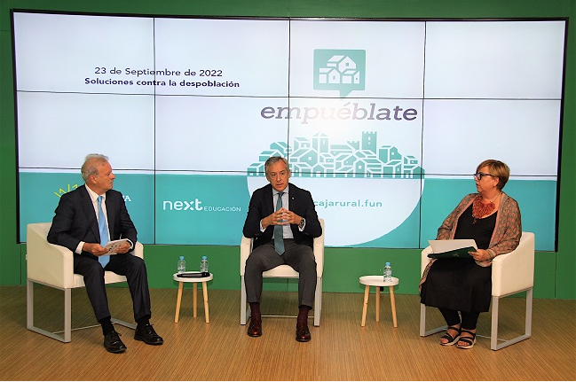 Fundación Eurocaja Rural y Next Educación celebran una nueva edición de 'Empuéblate' para compartir experiencias sobre el reto de la despoblación Fundación Eurocaja Rural y Next Educación celebran una nueva edición de 'Empuéblate' para compartir experiencias sobre el reto de la despoblación
