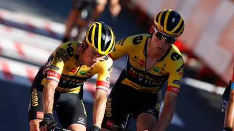  Roglic se retira de la Vuelta tras la caída de ayer