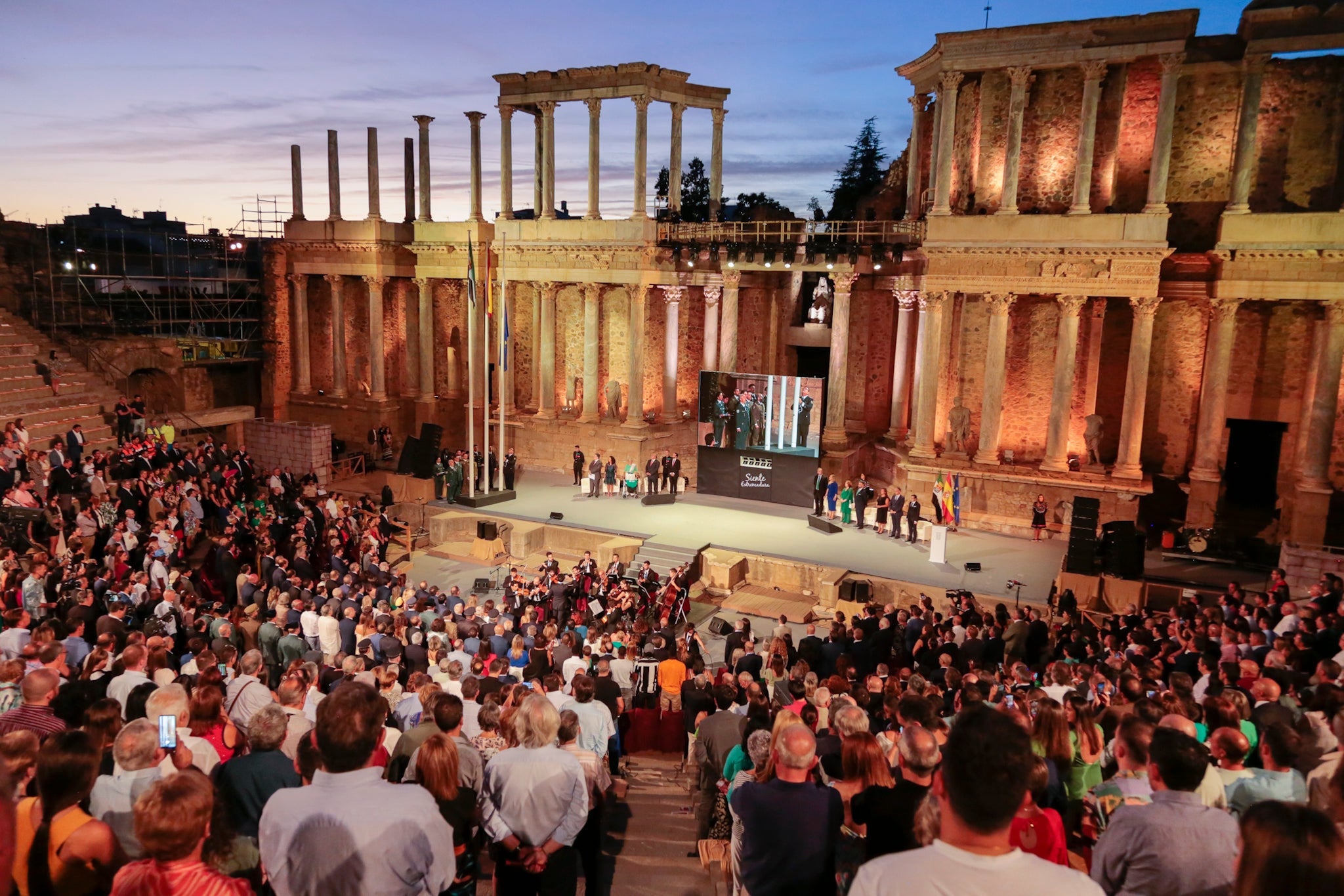 Extremadura entrega en el Teatro Romano de Mérida las Medallas de Extremadura, en la víspera de su día festivo Extremadura entrega en el Teatro Romano de Mérida las Medallas de Extremadura, en la víspera de su día festivo