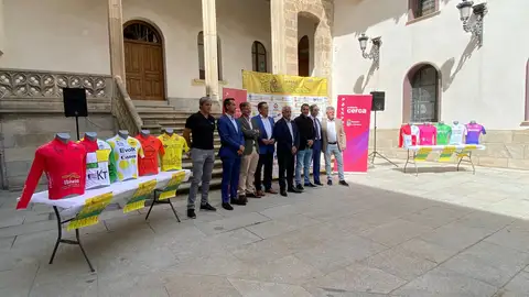 Presentación de la vuelta ciclista a salamanca Presentación de la vuelta ciclista a salamanca