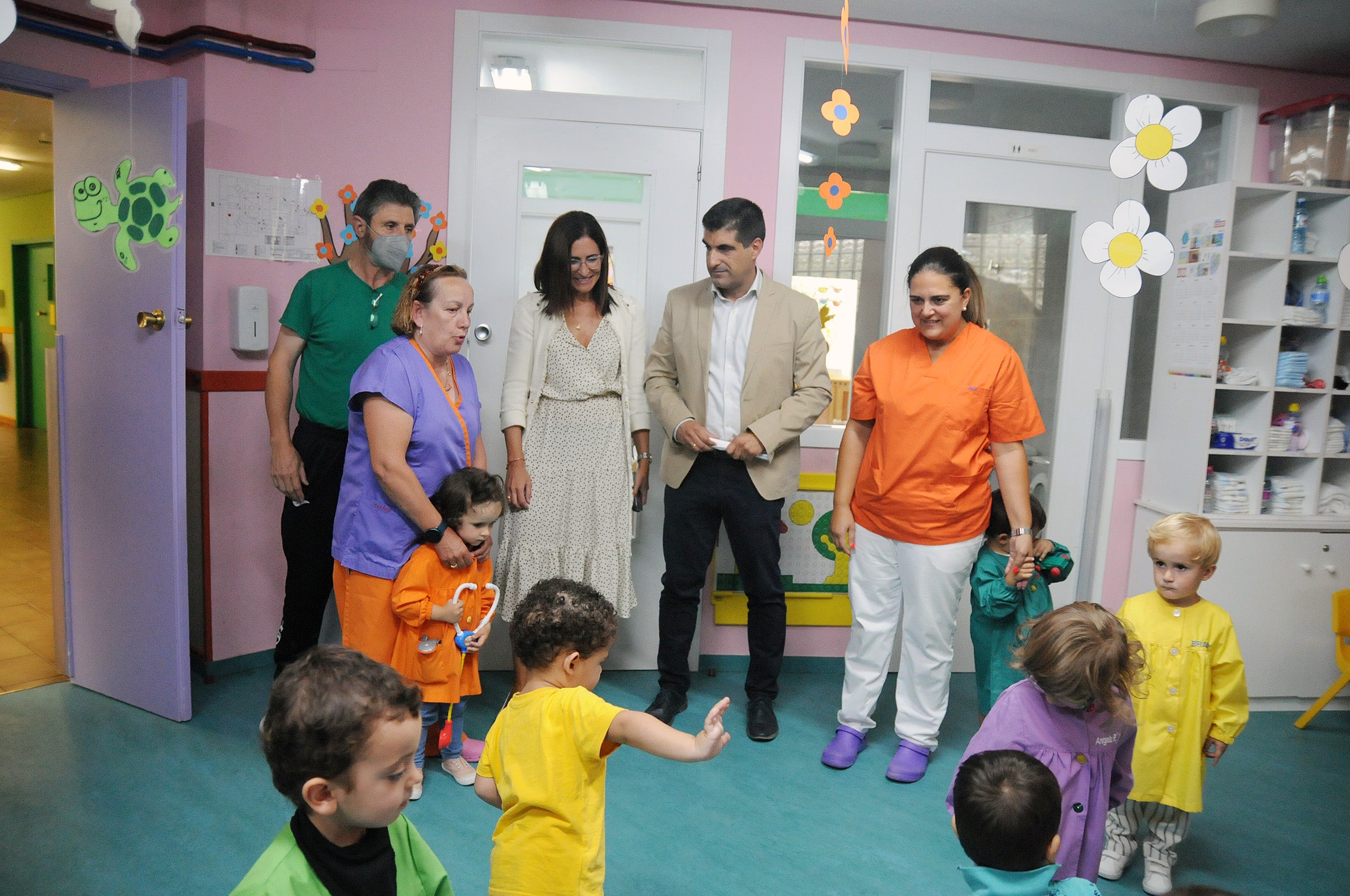 Gabriel Alén salienta a gratuidade de todas as escolas infantís Gabriel Alén salienta a gratuidade de todas as escolas infantís