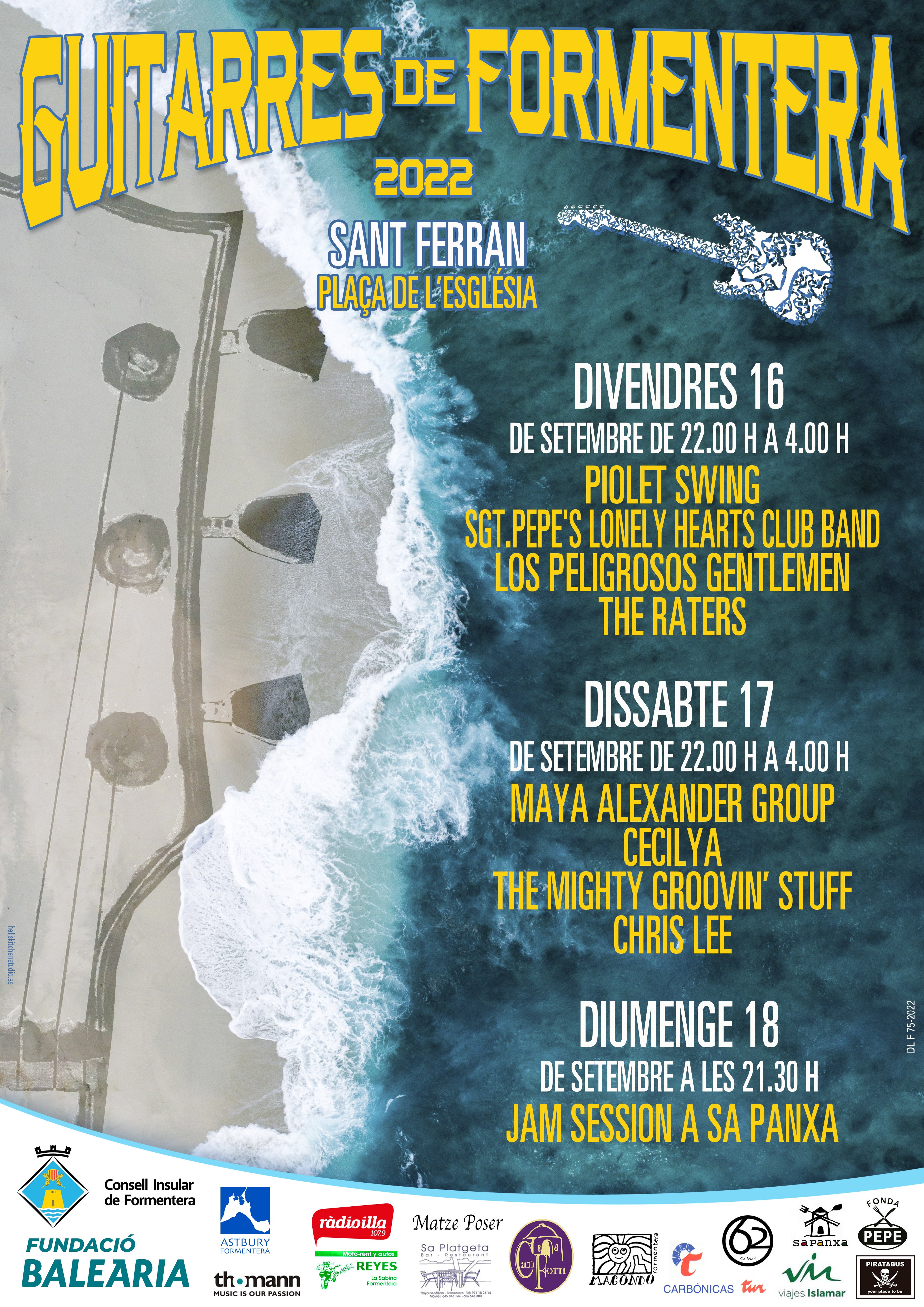 Regresa a San Ferran el festival de guitarras de Formentera Regresa a San Ferran el festival de guitarras de Formentera