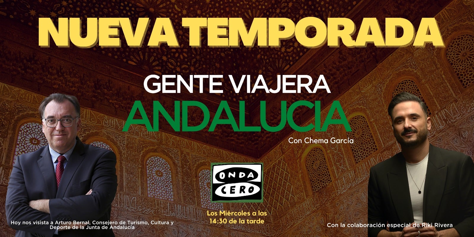 Andalucía en la onda: Gente Viajera Andalucía 07/09/2022 Andalucía en la onda: Gente Viajera Andalucía 07/09/2022