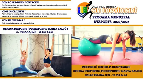 Deportes La Vila en Moviment Deportes La Vila en Moviment