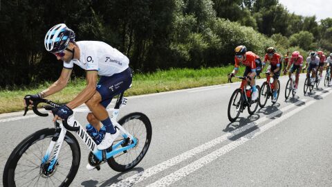 Alejandro Valverde en LaVuelta