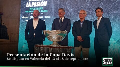 Presentaci&oacute;n de la Copa Davis en Valencia