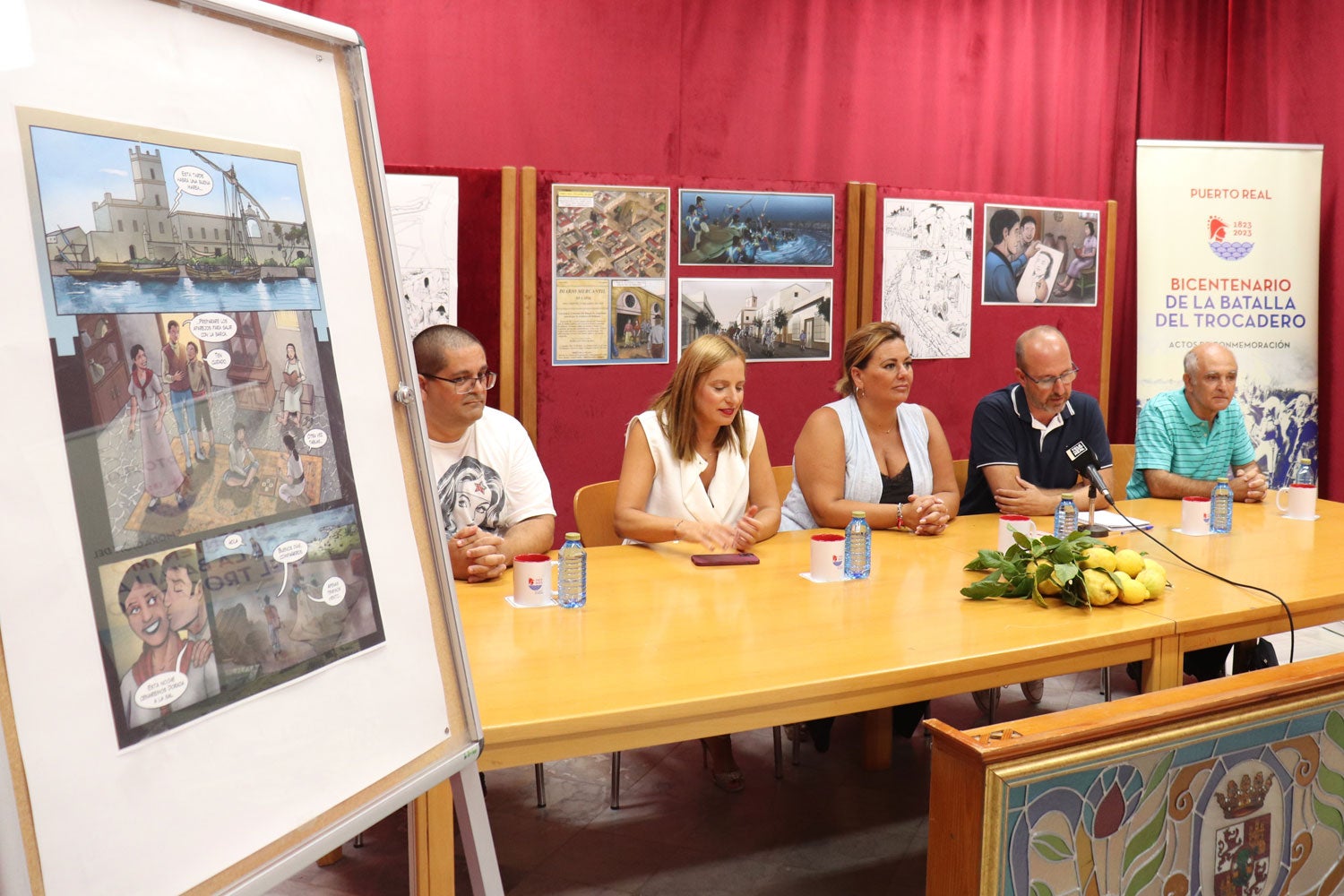 Un cómic histórico acercará la Batalla del Trocadero a la comunidad educativa y a los amantes del género Un cómic histórico acercará la Batalla del Trocadero a la comunidad educativa y a los amantes del género