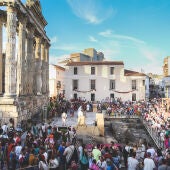 Actividad de Emerita Lvduca en el Templo de Diana