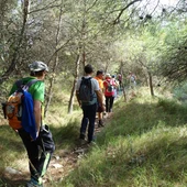 Una de las rutas del Programa de Senderismo Una de las rutas del Programa de Senderismo
