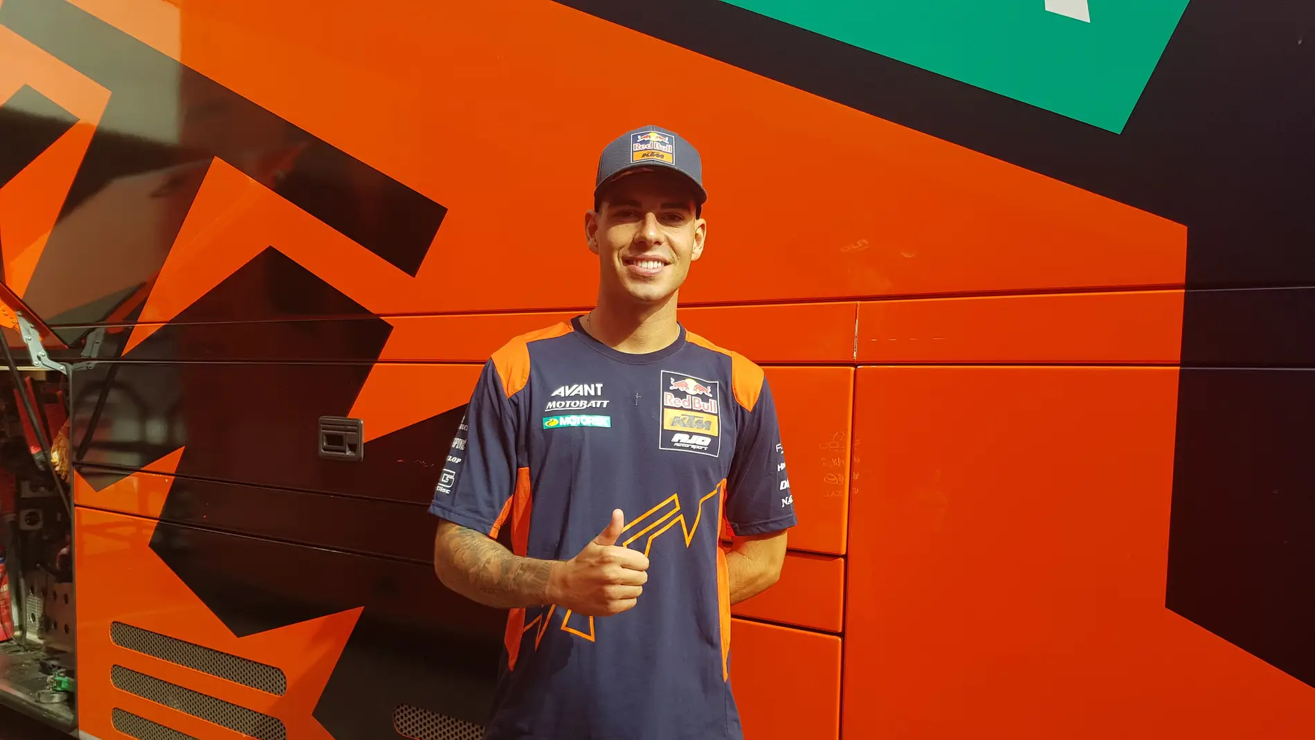 Augusto Fernández: "Estoy centrado al cien por cien en mi objetivo de ganar el Mundial de Moto2"