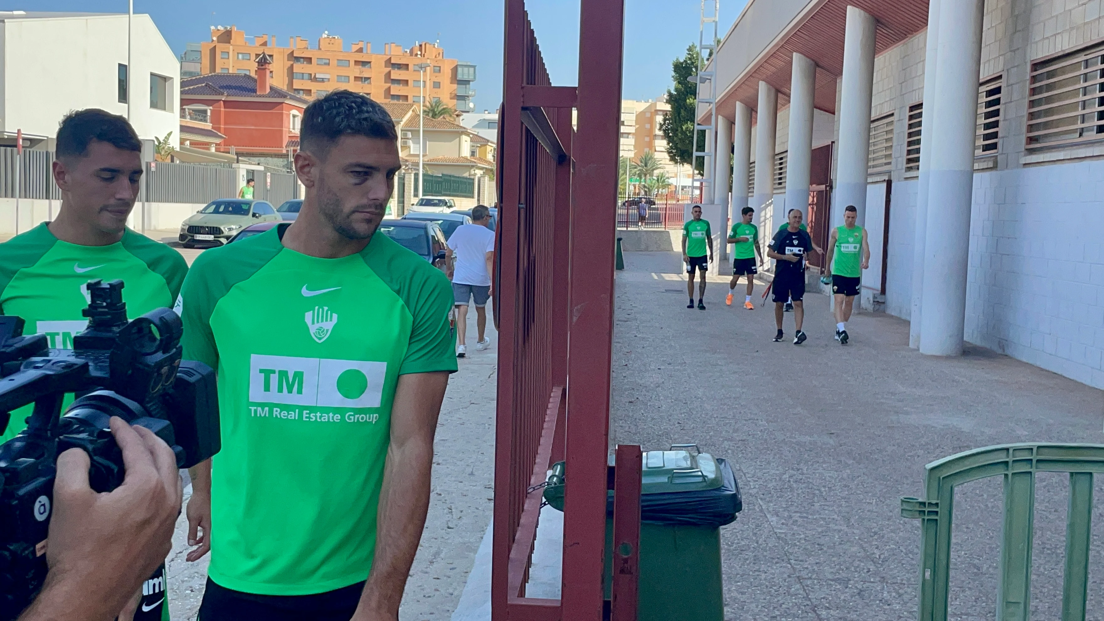Lucas Boyé, con el ojo morado por un golpe recibido de Kessie Lucas Boyé, con el ojo morado por un golpe recibido de Kessie