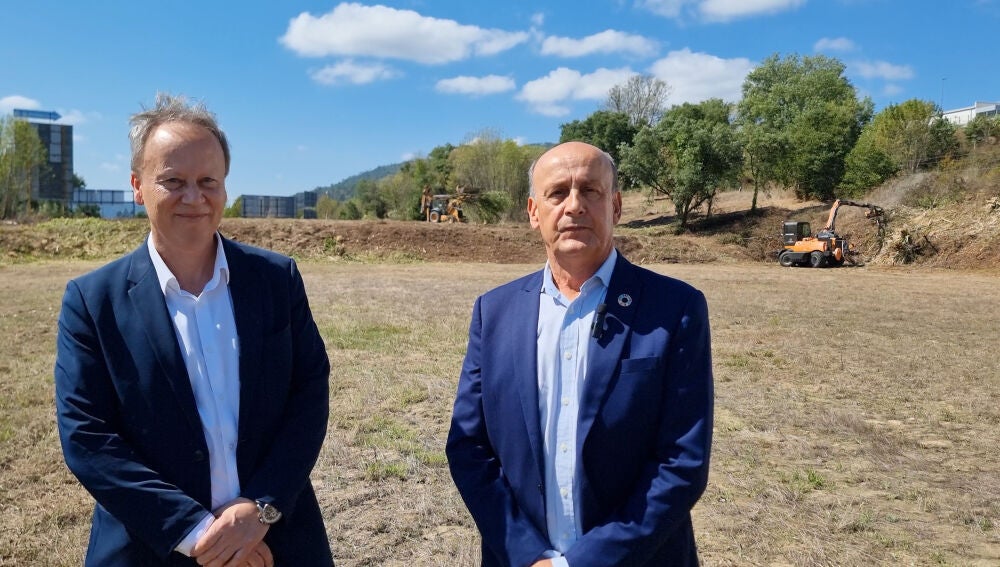 Rafa Villarino e Adolfo Abellás