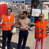 Visita del alcalde y agamed a las obras de renovación de la red de agua potable en la ciudad de Torrevieja Visita del alcalde y agamed a las obras de renovación de la red de agua potable en la ciudad de Torrevieja