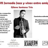 Cartel de la primera jornada de Jazz y vinos