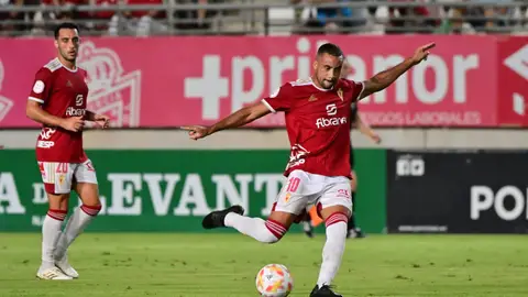 Pablo Ganet en el Enrique Roca con el Real Murcia Pablo Ganet en el Enrique Roca con el Real Murcia
