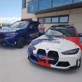 Safety Car y vehículo medicalizado del Mundial de MotoGP. Safety Car y vehículo medicalizado del Mundial de MotoGP.