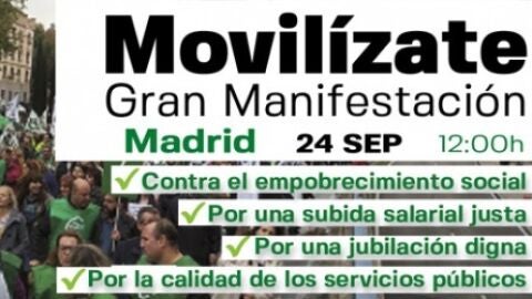 Manifestaci&oacute;n CSIF