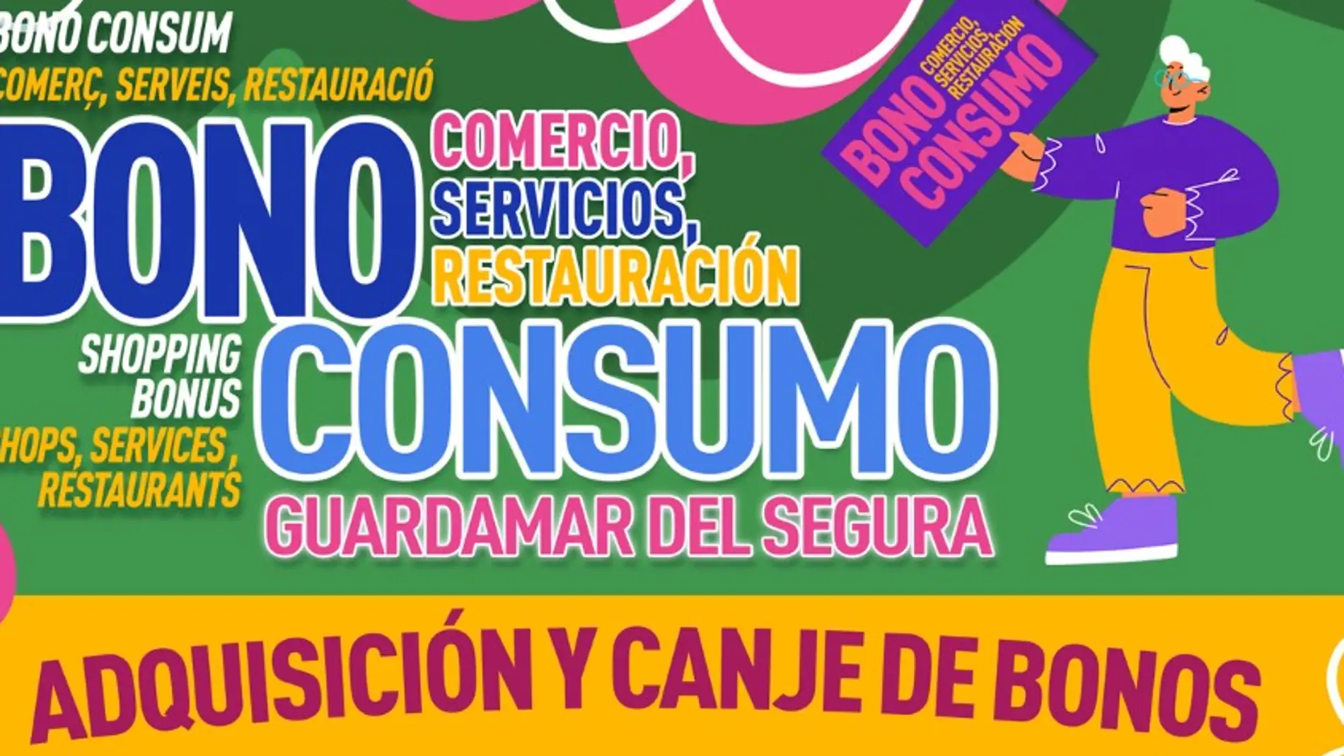 Guardamar del Segura comienza la Campaña de Fomento al Consumo, Guardamar Bono Consumo 2022 