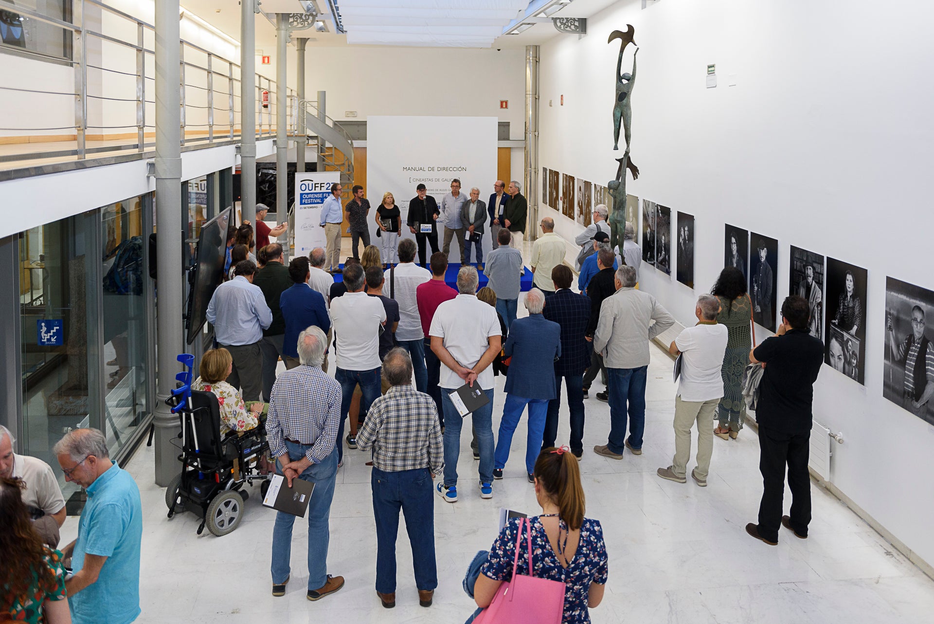 O Festival de Cine de Ourense inaugura a exposición “Manual de dirección" O Festival de Cine de Ourense inaugura a exposición “Manual de dirección"