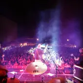 Una de las actuaciones del festival Rock D'Aki Una de las actuaciones del festival Rock D'Aki