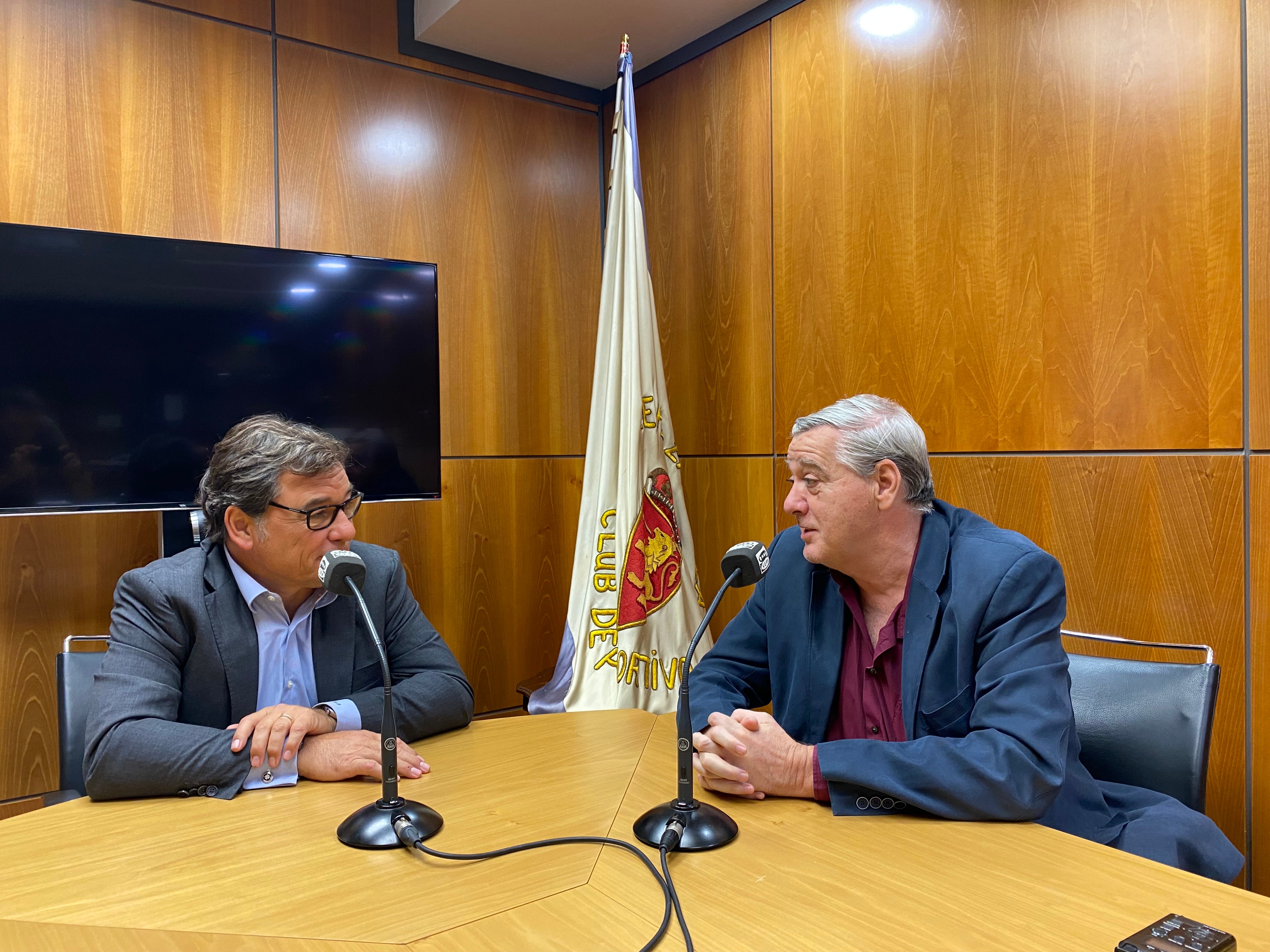 Sanllehí: "Hay que llevar al Real Zaragoza cuanto antes a Primera" Sanllehí: "Hay que llevar al Real Zaragoza cuanto antes a Primera"