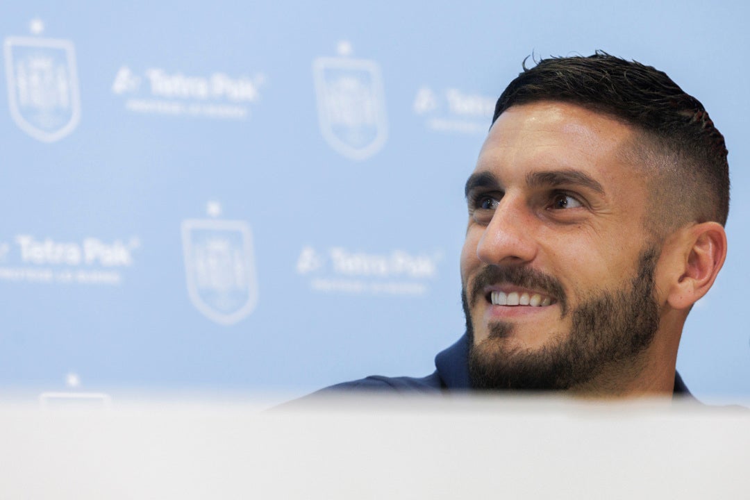 Koke: "Todo jugador sueña con ir a un Mundial" Koke: "Todo jugador sueña con ir a un Mundial"