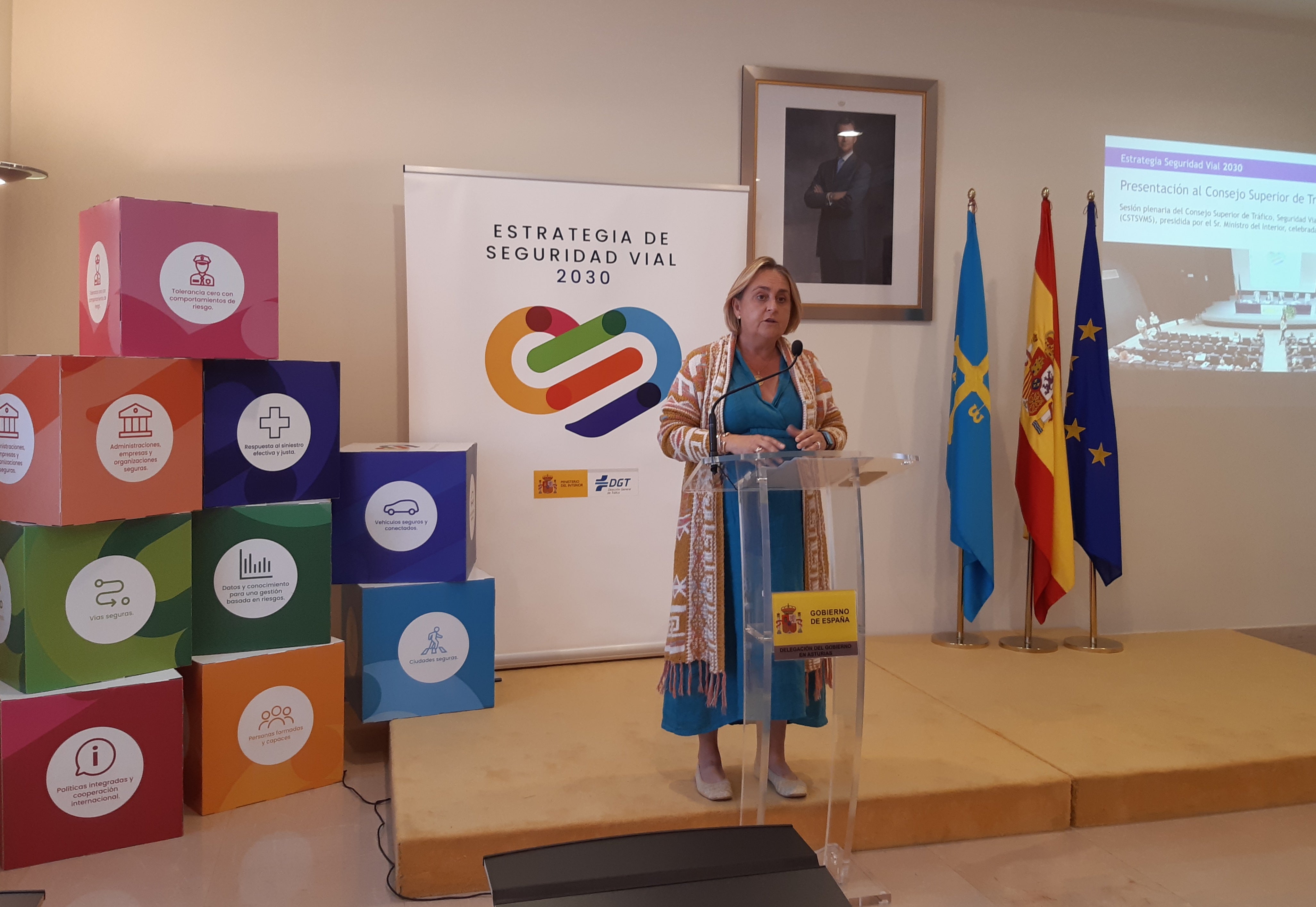 La DGT y el Principado colaboran para reducir la velocidad excesiva en travesías La DGT y el Principado colaboran para reducir la velocidad excesiva en travesías