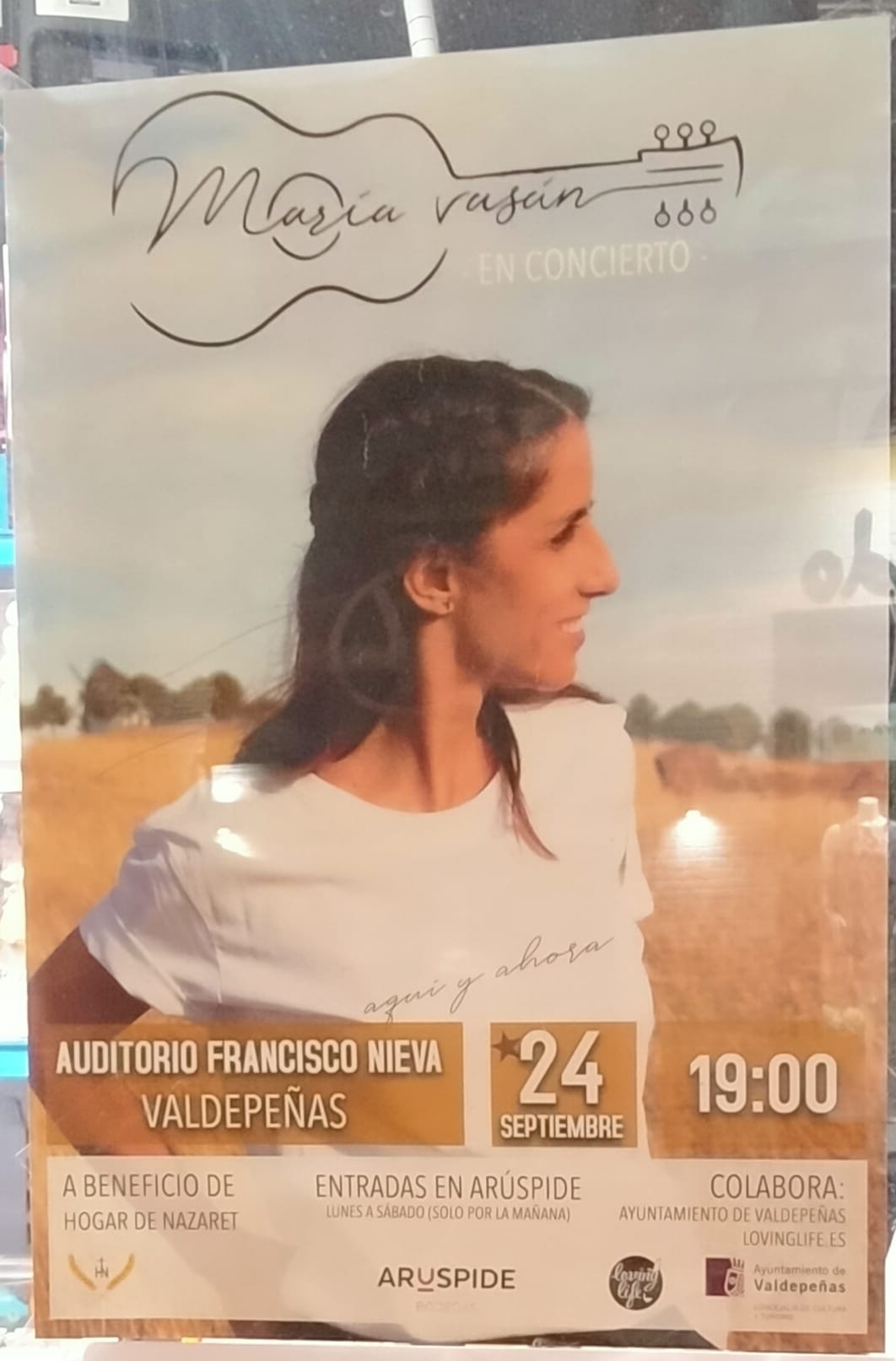 María Vasán ofrecerá un concierto a beneficio de Hogar de Nazaret María Vasán ofrecerá un concierto a beneficio de Hogar de Nazaret