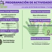 Sara Ros, psicóloga de AFA Torrevieja, detalla el programa de actividades para conmemorar el Día Mundial del Alzheimer   