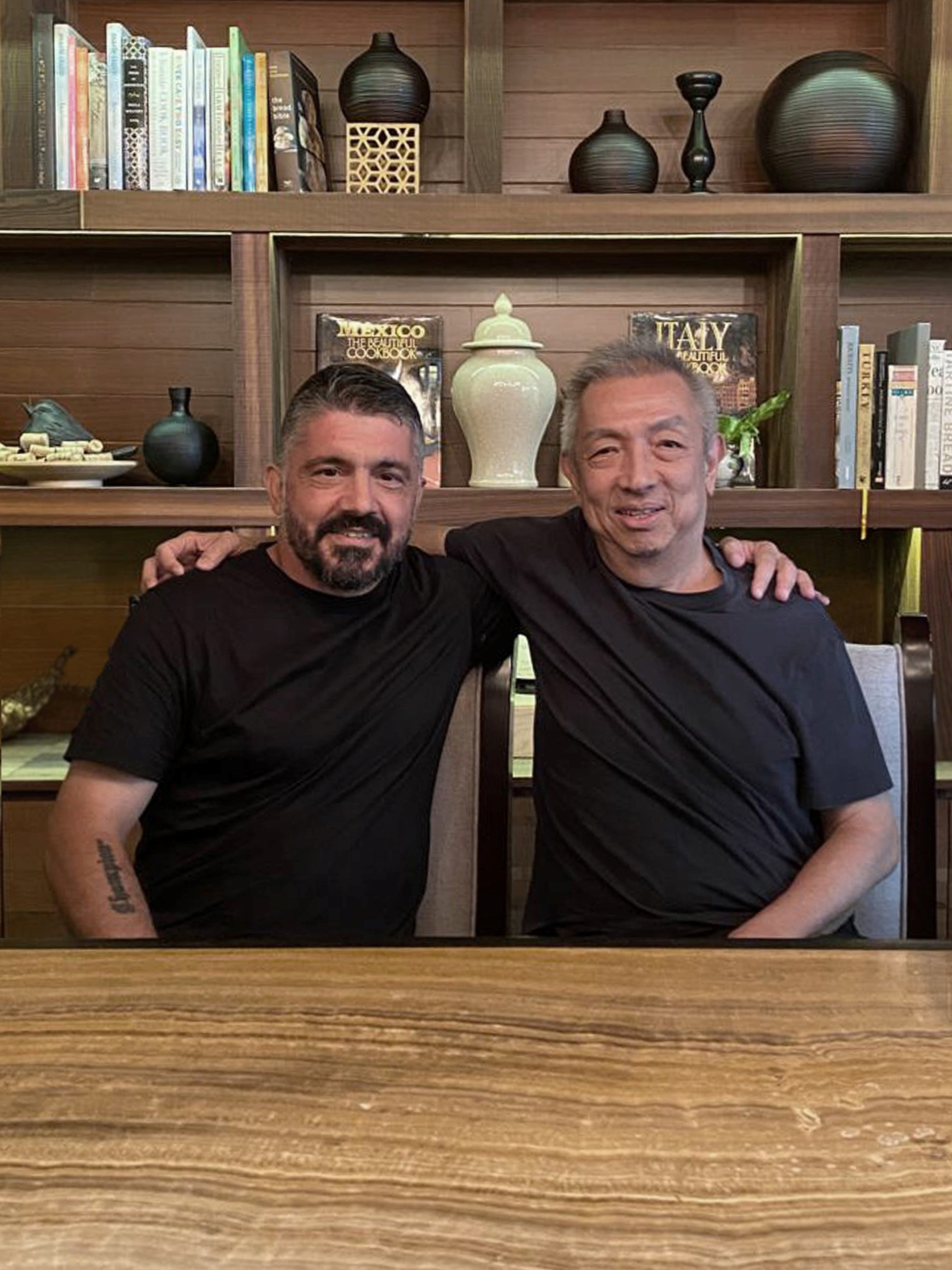 Gattuso ya se ha reunido con Lim en Singapur Gattuso ya se ha reunido con Lim en Singapur