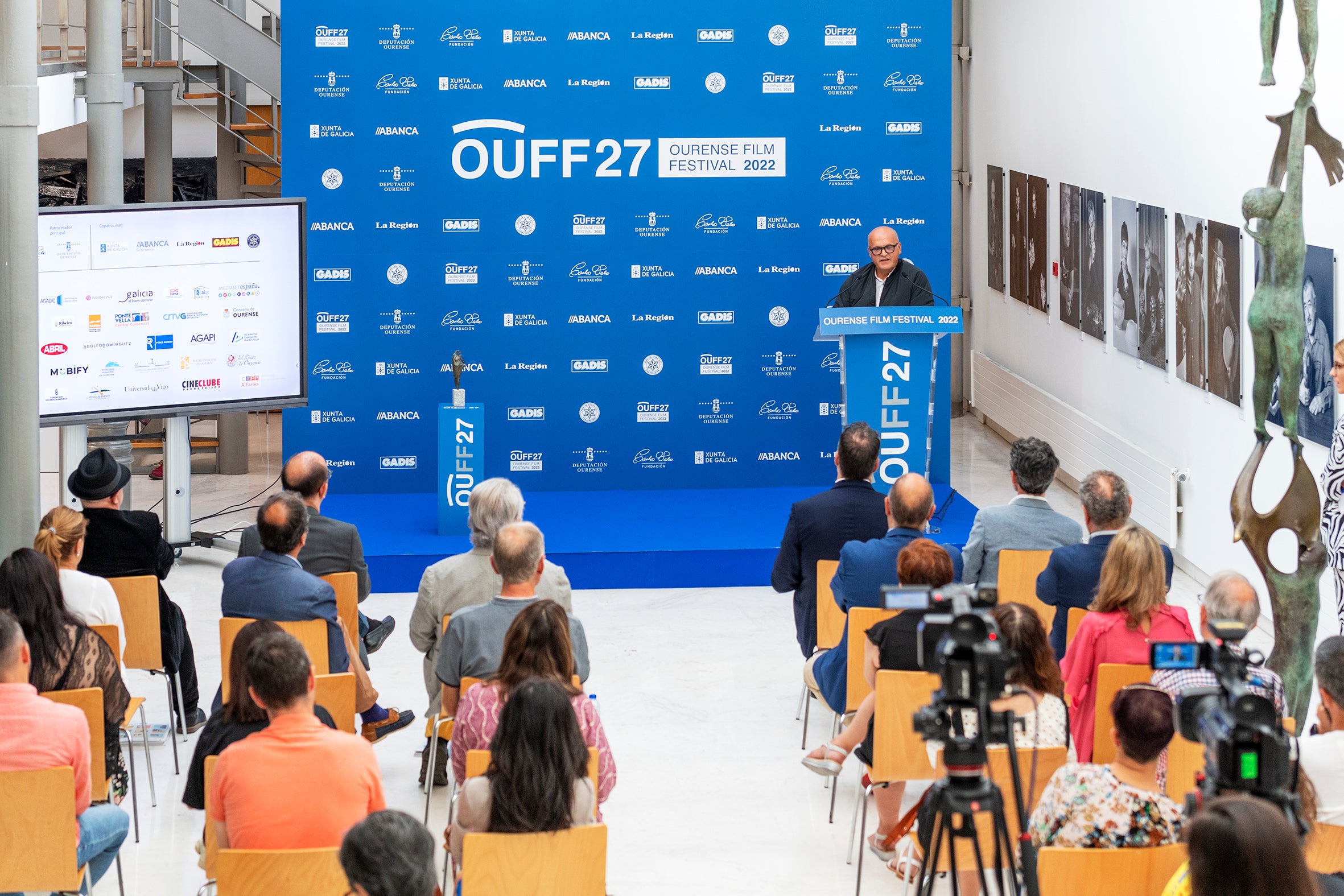 Manuel Baltar celebra a edición “máis ourensá” do OUFF Manuel Baltar celebra a edición “máis ourensá” do OUFF