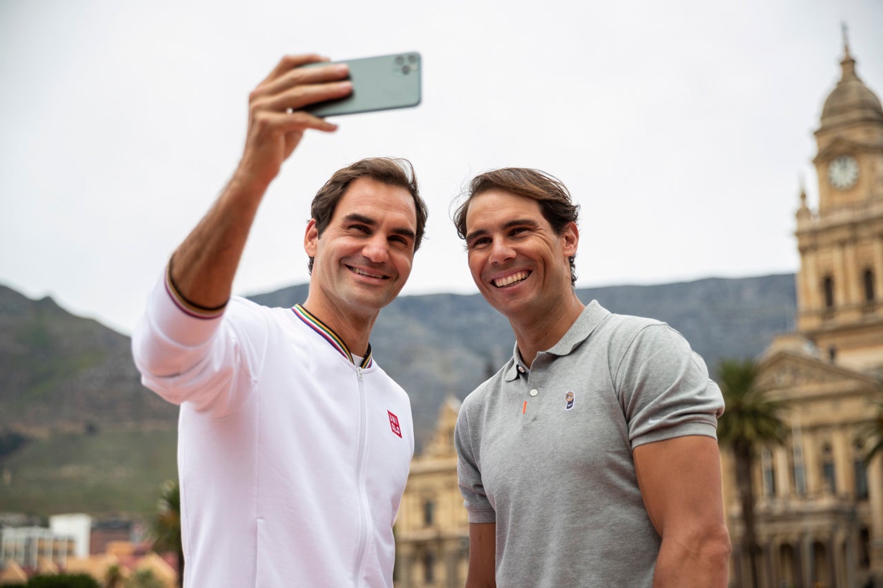 Nadal y Federer jugarán juntos este viernes en Londres Nadal y Federer jugarán juntos este viernes en Londres