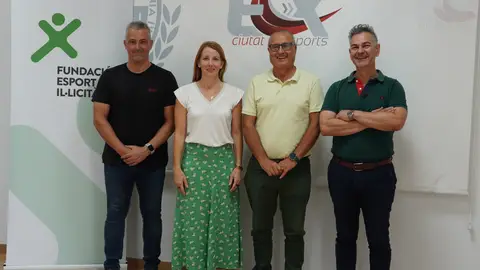 Ismael Romero, Raquel Rosique, Vicente Alberola y Juan Carlos Maqueda Ismael Romero, Raquel Rosique, Vicente Alberola y Juan Carlos Maqueda
