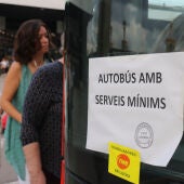 Vaga dels conductors i de les conductores d’autobús a Barcelona per La Mercè