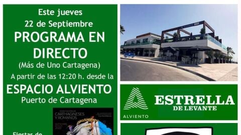 "Más de Uno Cartagena", Alviento "Más de Uno Cartagena", Alviento