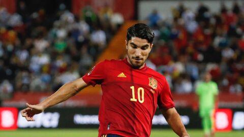 Carlos Soler con la selecci&oacute;n espa&ntilde;ola