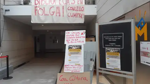 Bibliotecas Municipales de A Coruña Las empleadas vuelven a vivir una situación de impagos.