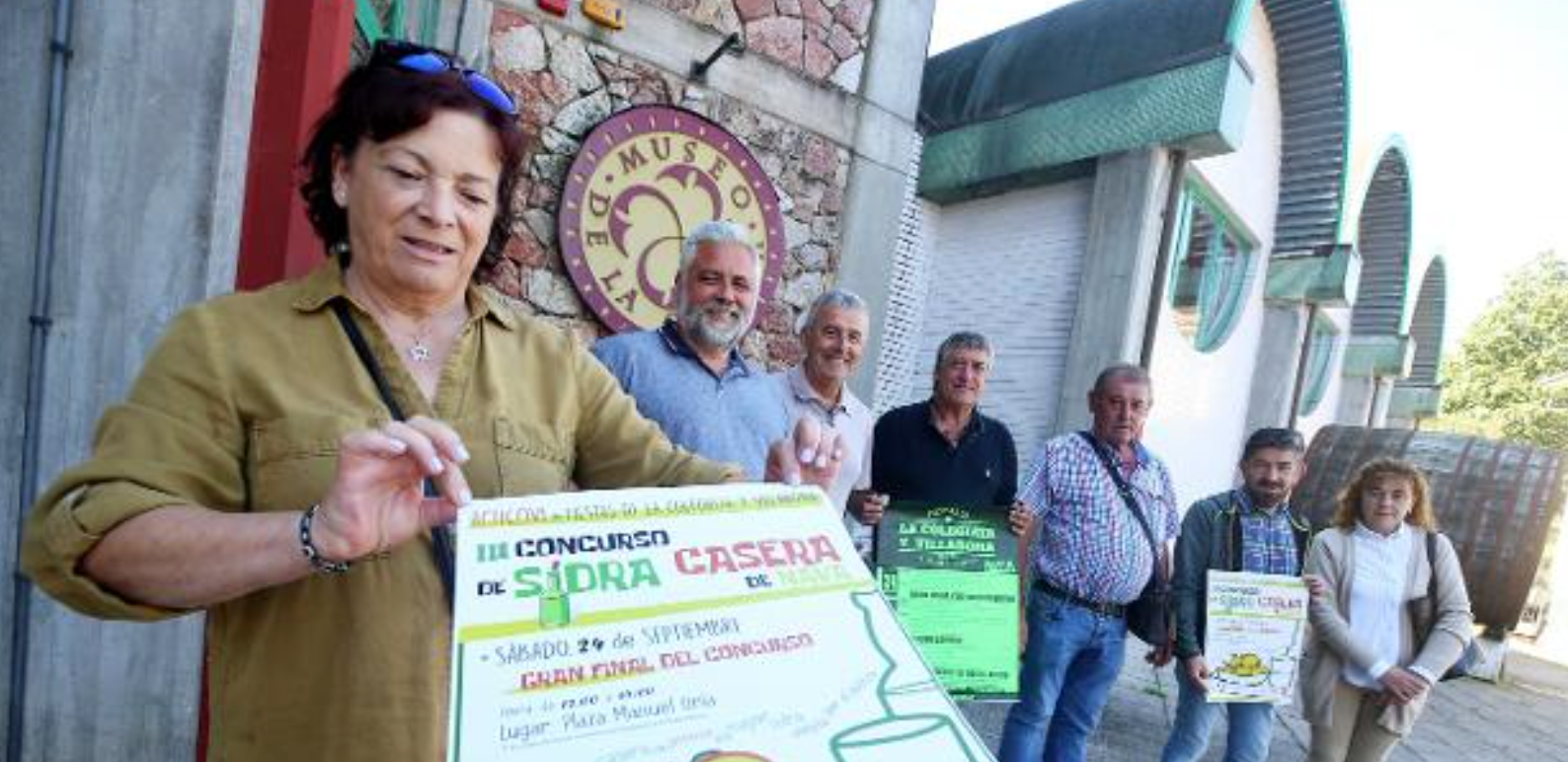 Avelino Fuentes: "Estamos muy contentos con la participación en el concurso de Sidra Casera de Nava" Avelino Fuentes: "Estamos muy contentos con la participación en el concurso de Sidra Casera de Nava"