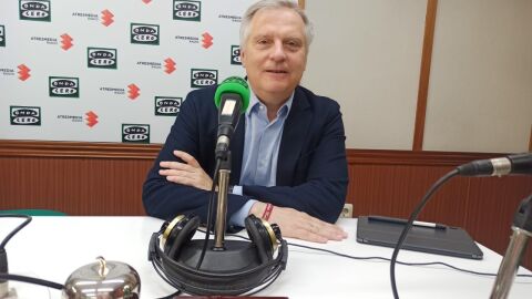 Francisco Cañizares, en los estudios de Onda Cero Ciudad Real