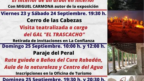 Programación con motivo del Día Mundial del Turismo Programación con motivo del Día Mundial del Turismo