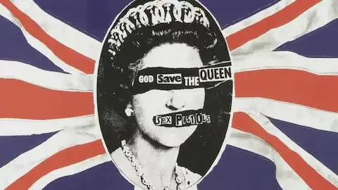 Imagen de la canción 'God save the queen' de los Sex Pistols Imagen de la canción 'God save the queen' de los Sex Pistols