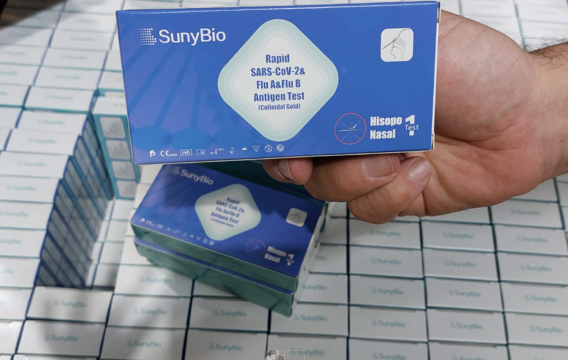 Las farmacias de la Región de Murcia comienzan a recibir los test combinados de antígenos de covid y gripe Las farmacias de la Región de Murcia comienzan a recibir los test combinados de antígenos de covid y gripe