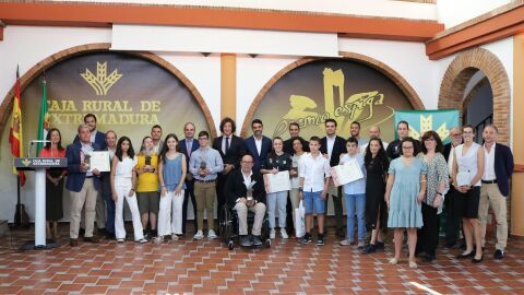 Caja Rural premio la excelencia del deporte extremeño