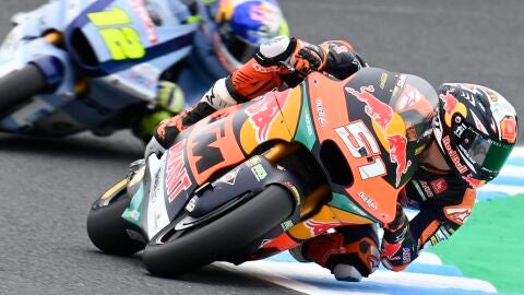 Pedro Acosta en Motegi con su KTM