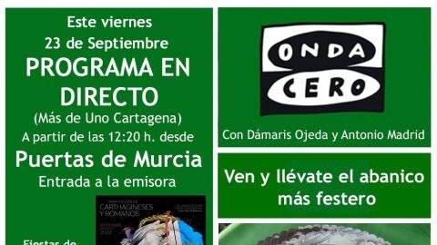 Especial "Más de Uno Cartagena" Especial "Más de Uno Cartagena"