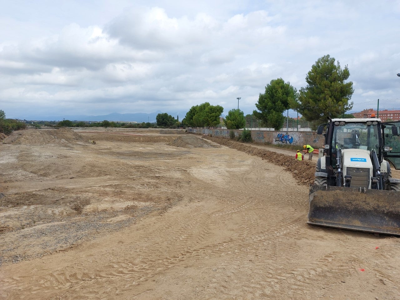 Arranca la construcción de la nueva pista de patinaje Arranca la construcción de la nueva pista de patinaje