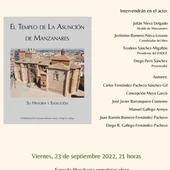 Presentación del libro "El Templo de la Asunción de Manzanares" Presentación del libro "El Templo de la Asunción de Manzanares"