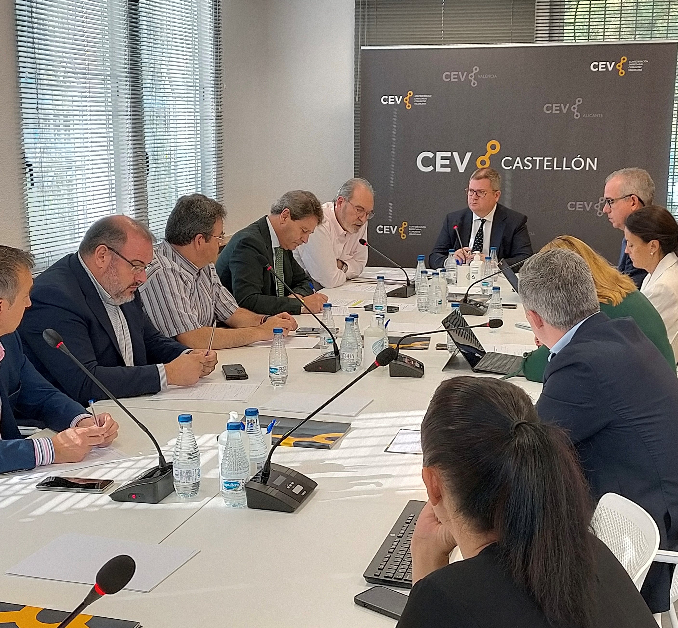CEV Castellón reclama un paquete más ambicioso de ayudas directas para la industria CEV Castellón reclama un paquete más ambicioso de ayudas directas para la industria