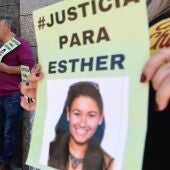 Manifestación por el caso Esther López en Traspinedo.