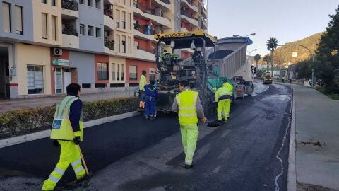 Asfaltado en Calp